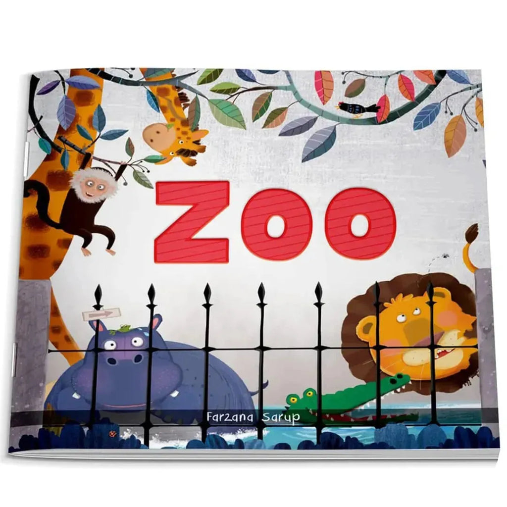 Wonder House Zoo - Illustrated Book On Zoo Animals (Let's Talk Series) - Naivri