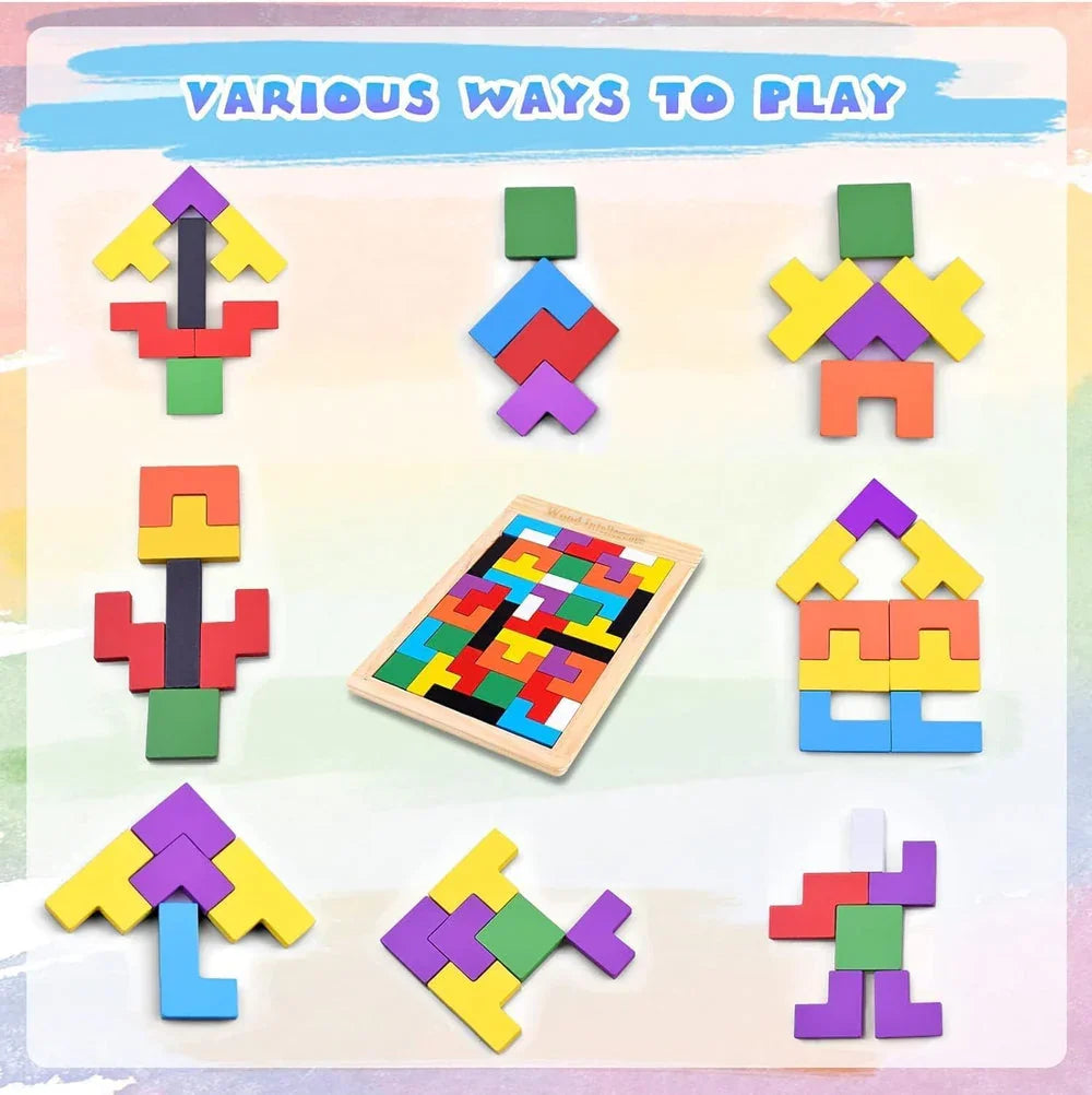 Wudly Basic Russian Block Puzzle 10mm - Naivri