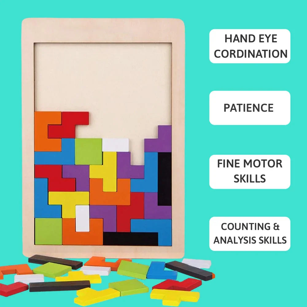 Wudly Basic Russian Block Puzzle 5mm - Naivri