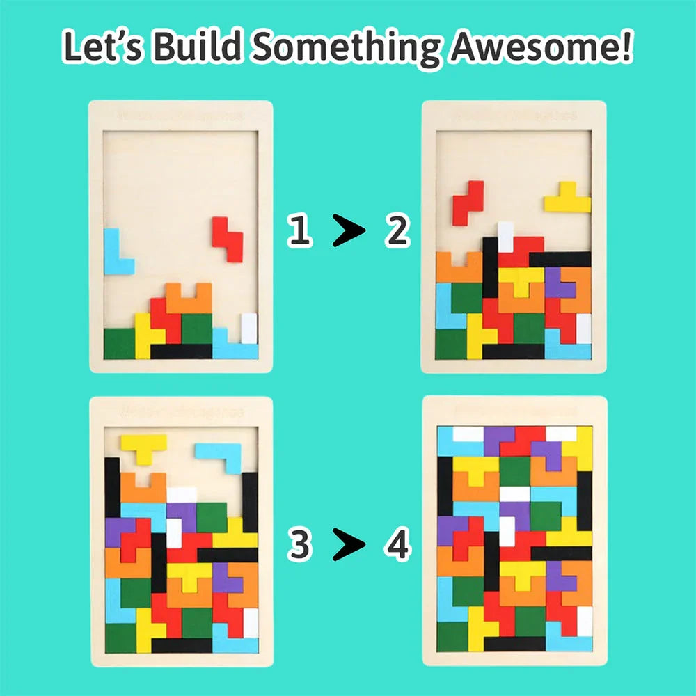 Wudly Basic Russian Block Puzzle 5mm - Naivri
