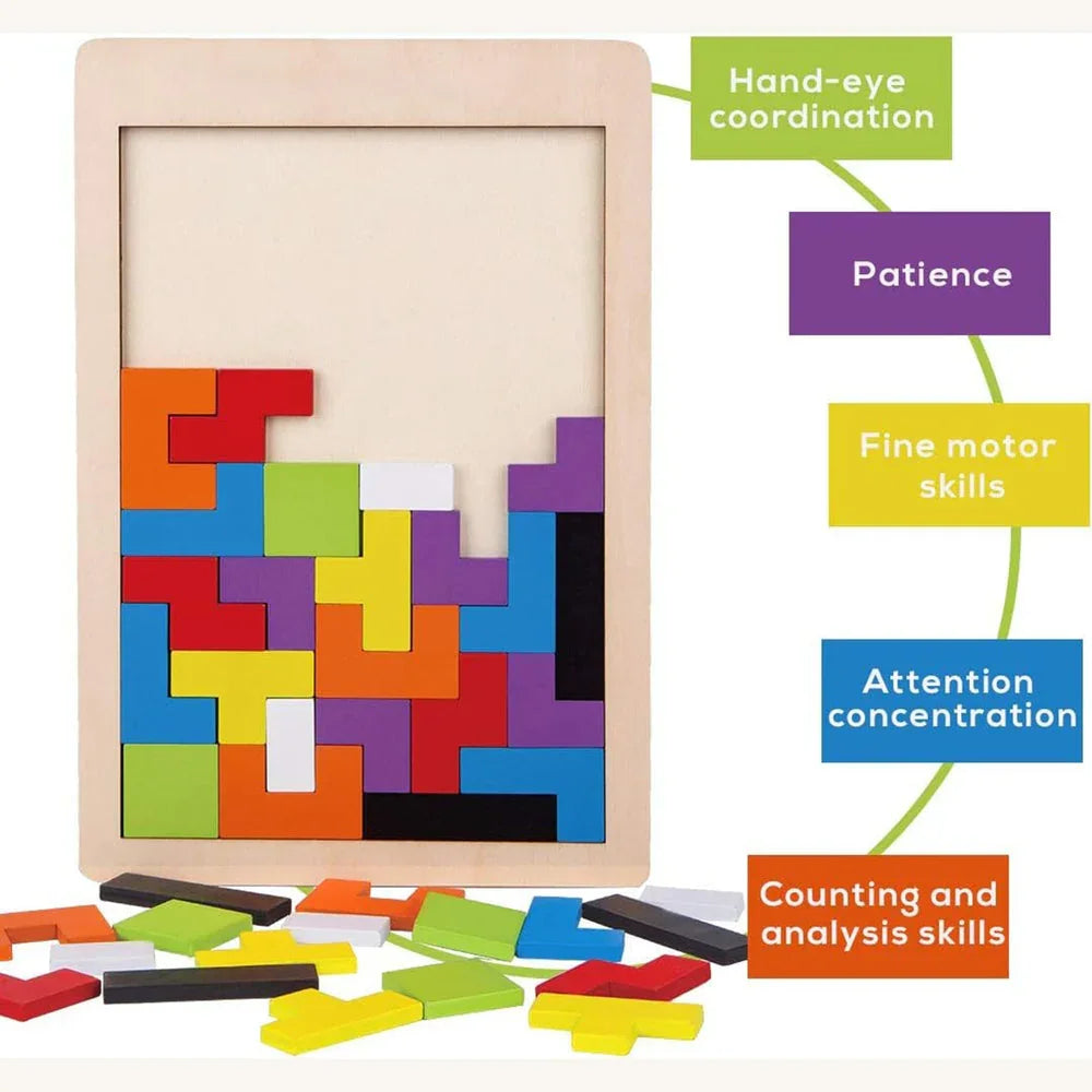 Wudly Basic Russian Block Puzzle 7mm - Naivri