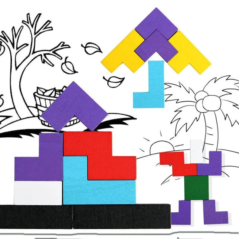 Wudly Basic Russian Block Puzzle 7mm - Naivri