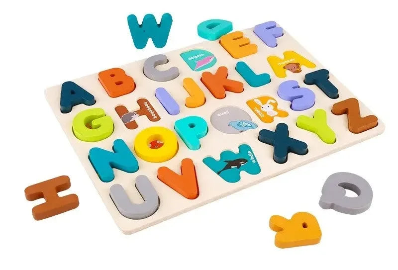 Wudly Chunky Alphabet Board - Naivri