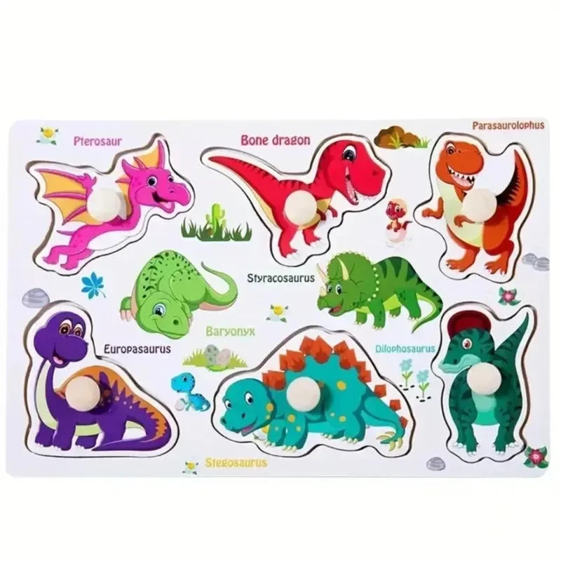 Wudly - Early Learning Small Knob Puzzle - Naivri