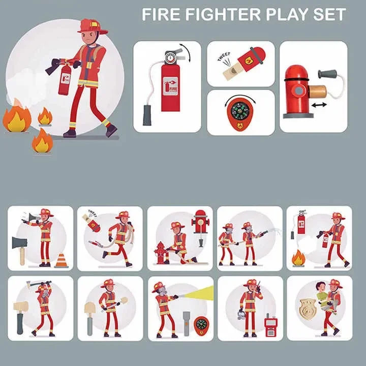 Wudly - Fire Fighter Set - Naivri