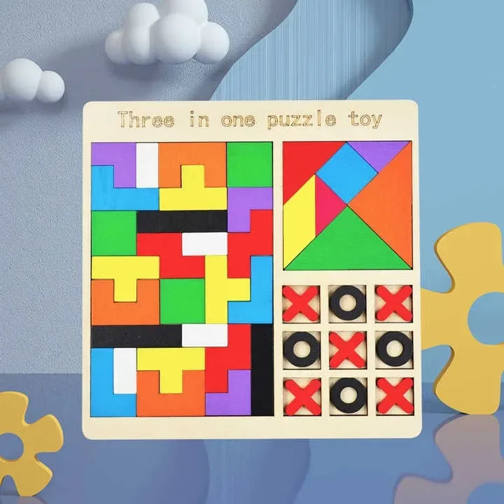Wudly - Four Model in One Puzzle - Naivri