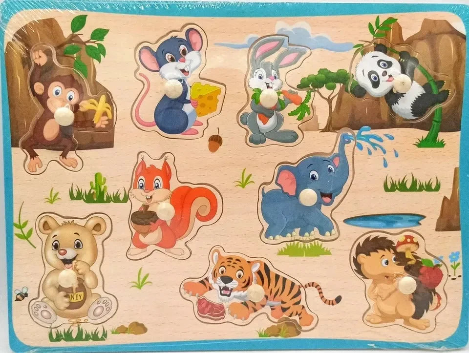 Wudly - Grab Board Puzzle - Naivri