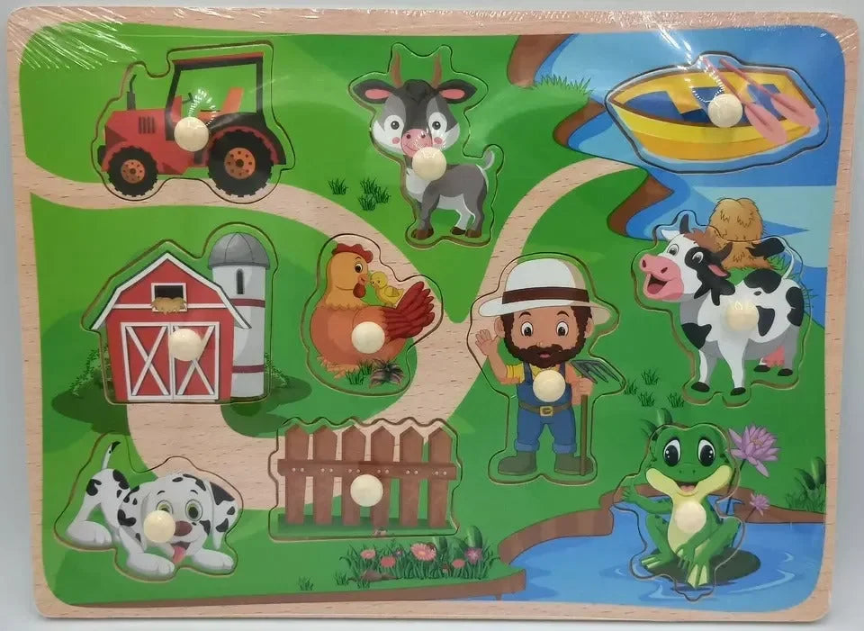 Wudly - Grab Board Puzzle - Naivri