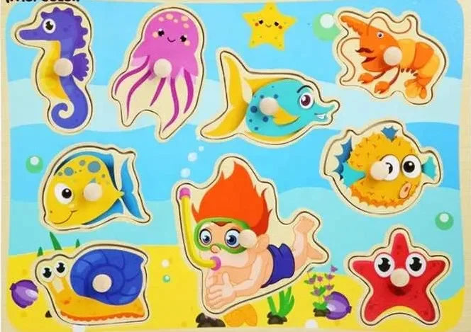 Wudly - Grab Board Puzzle - Naivri