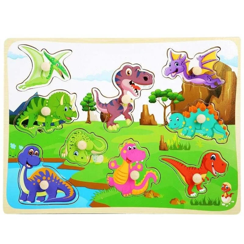 Wudly - Grab Board Puzzle - Naivri