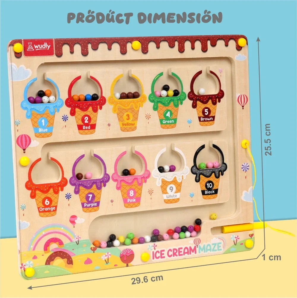 Wudly Ice Cream Maze - Naivri
