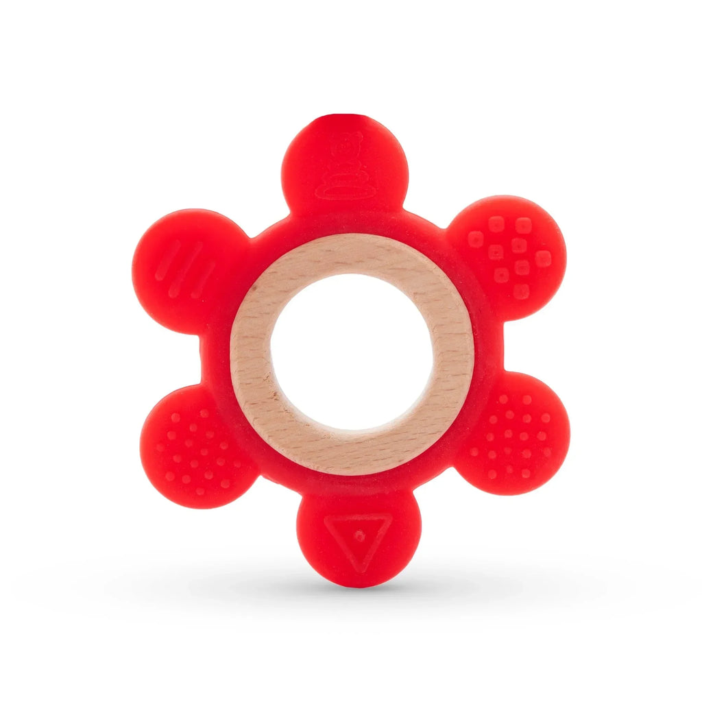 Wudly - Silicon Teether Ring 6 Pin - Naivri