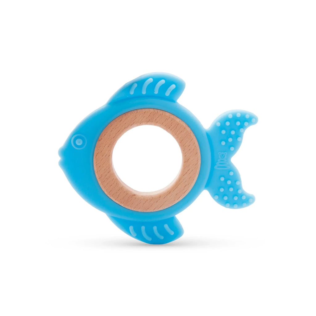 Wudly - Silicone Teether Ring Fish - Naivri