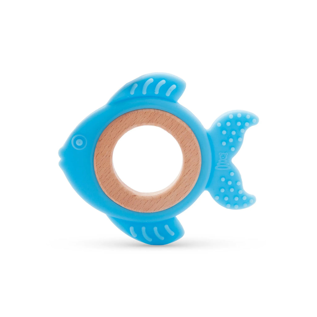 Wudly - Silicone Teether Ring Fish - Naivri