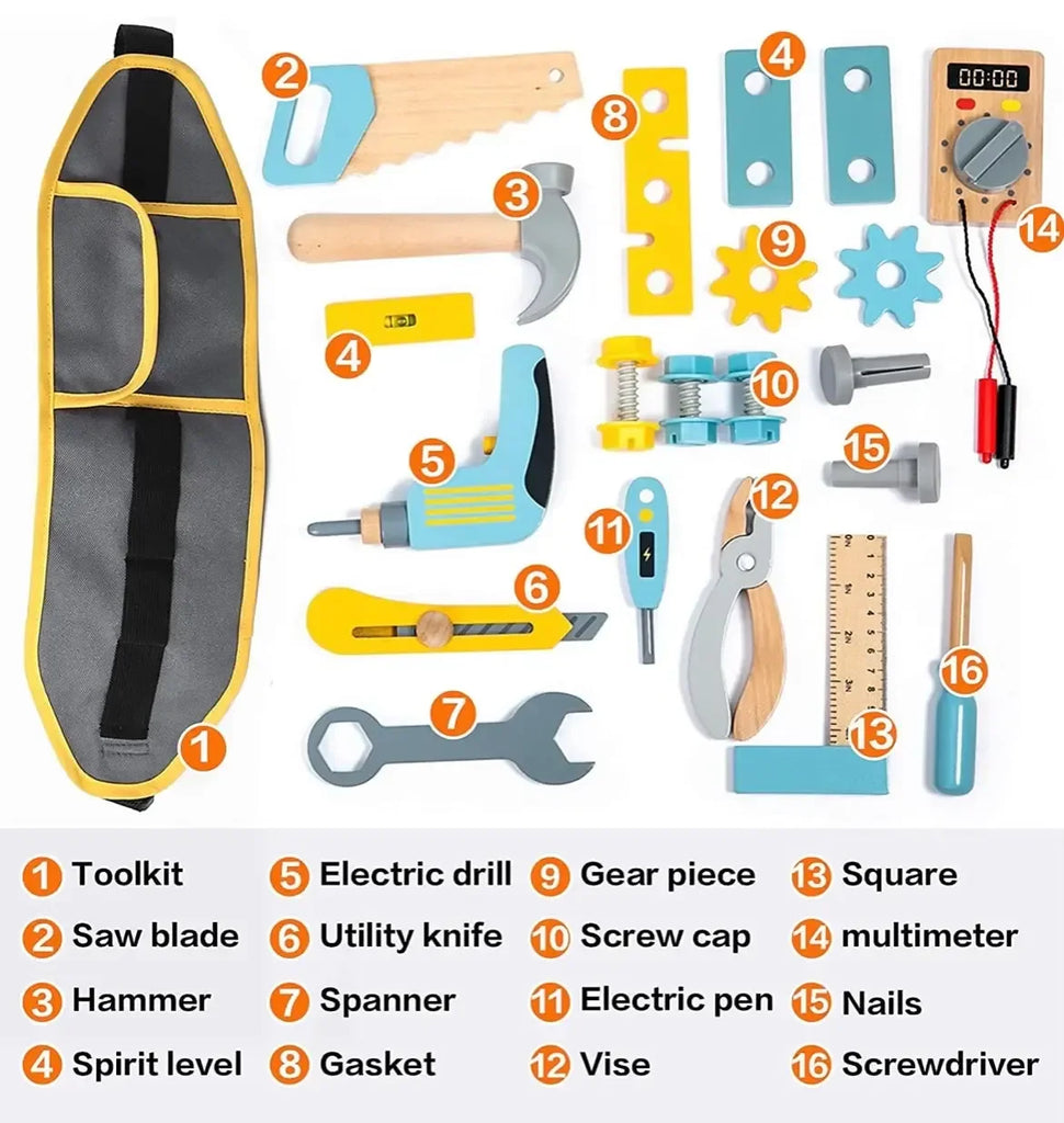 Wudly - Tool Belt Set - Naivri