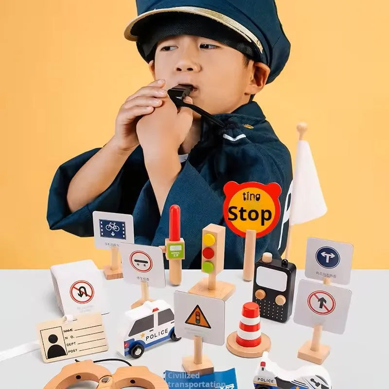 Wudly - Traffic Police Set - Naivri