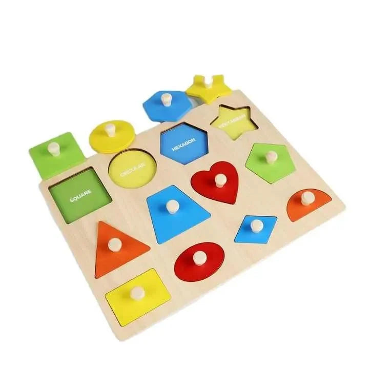 Wudly - Twelve Shape Knob Puzzle - Naivri