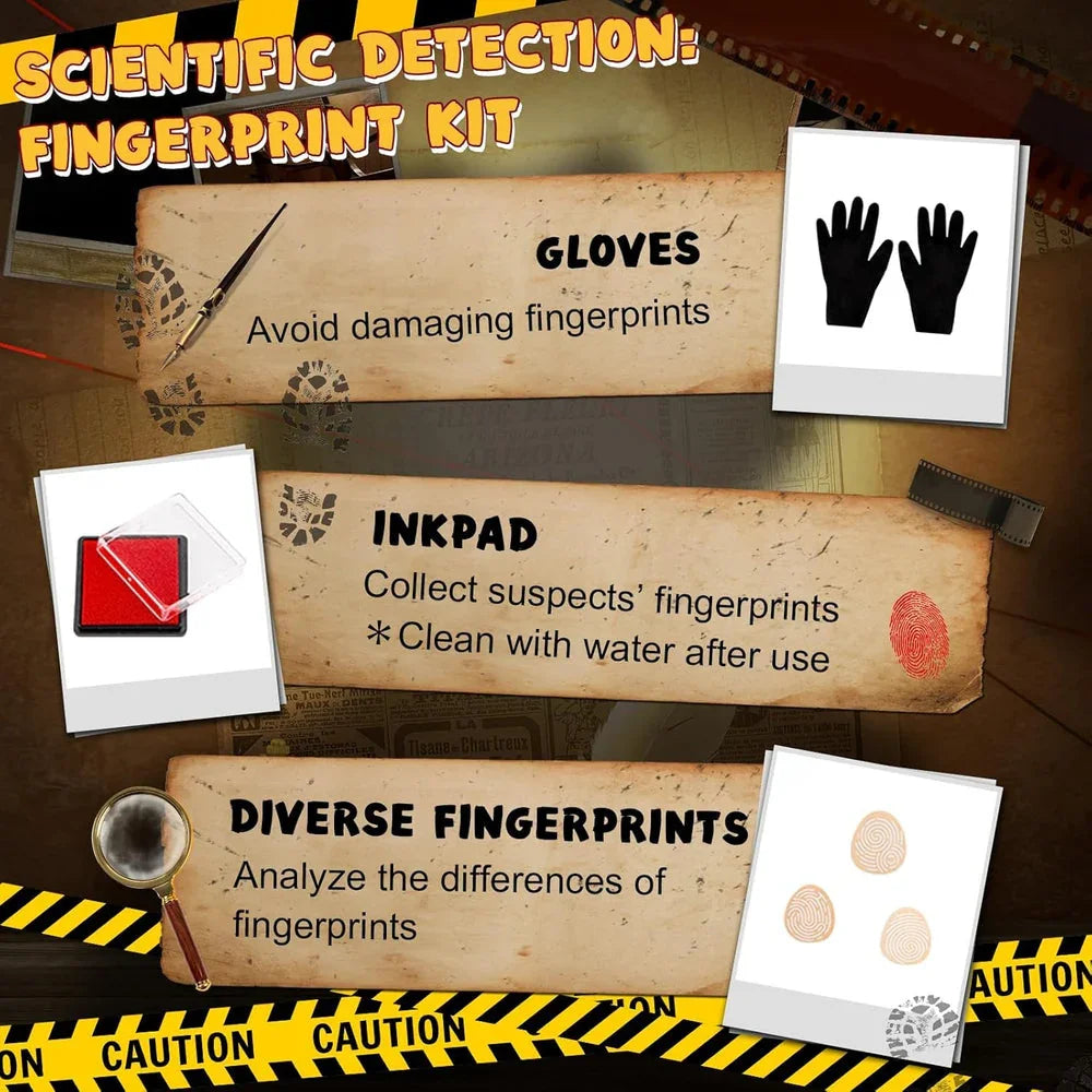 Wudly Wooden Detective Role Play Set - Naivri