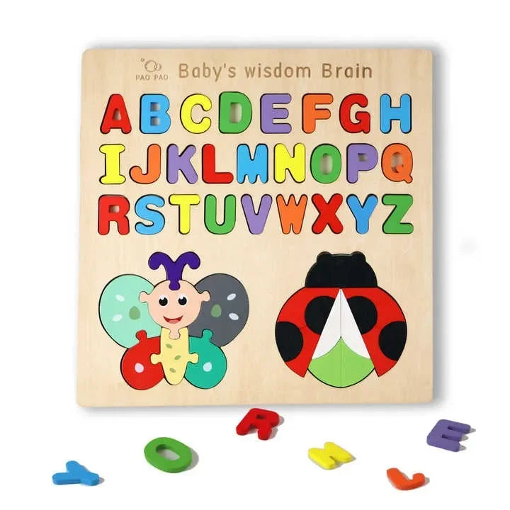 Wudly - Wooden Four Smart Brain Puzzle - Naivri