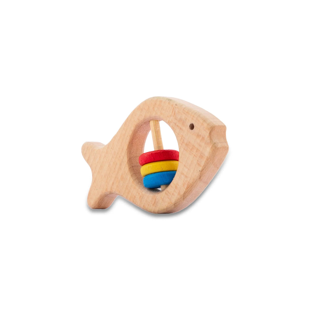 Wudly - Wooden Teether Fish - Naivri