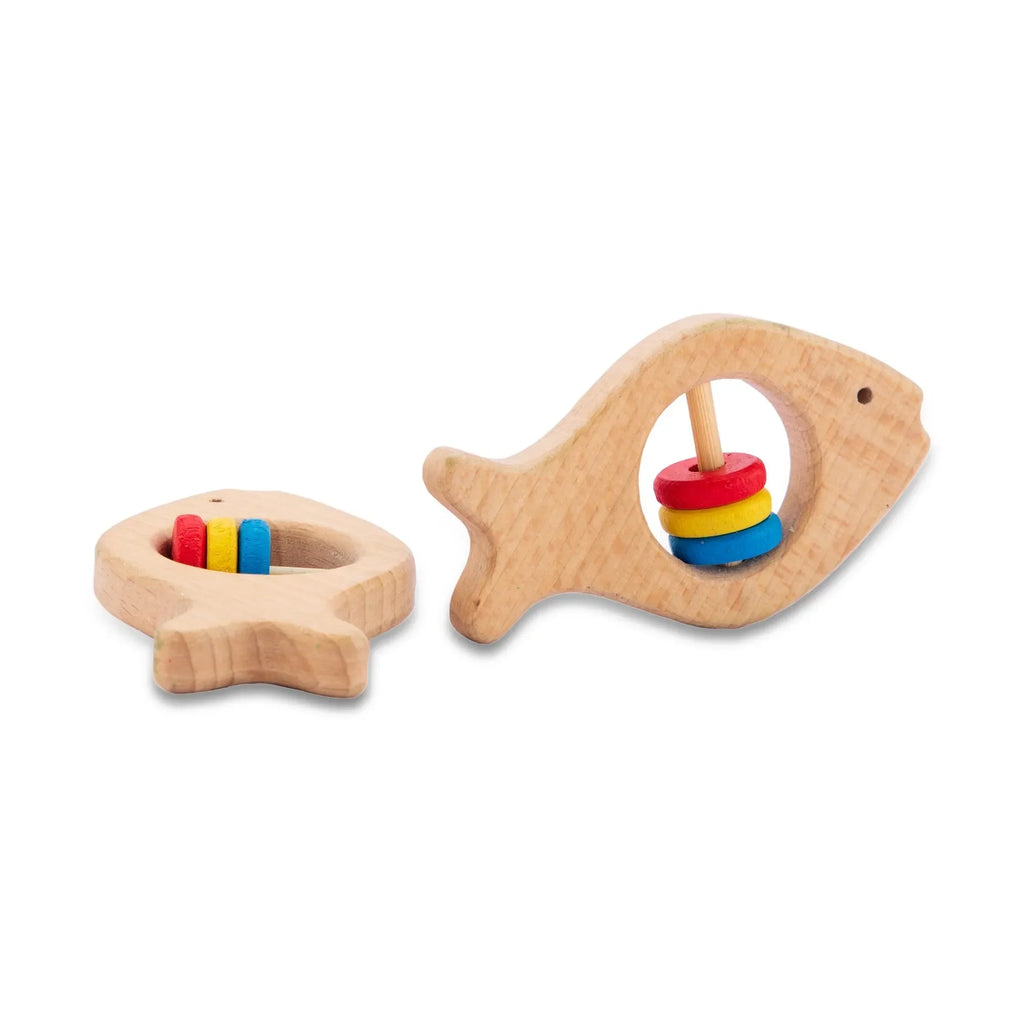 Wudly - Wooden Teether Fish - Naivri