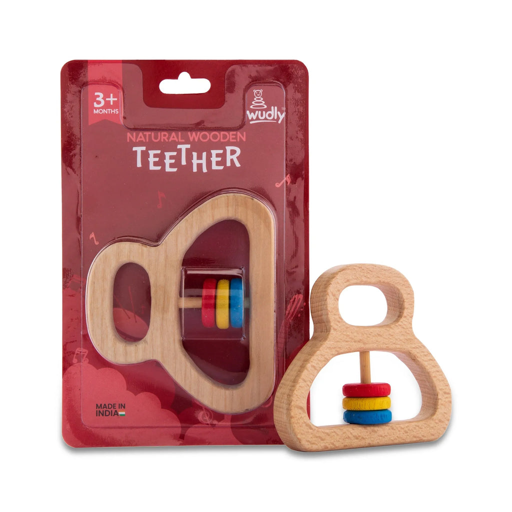 Wudly - Wooden Teether Musical Instrument - Naivri