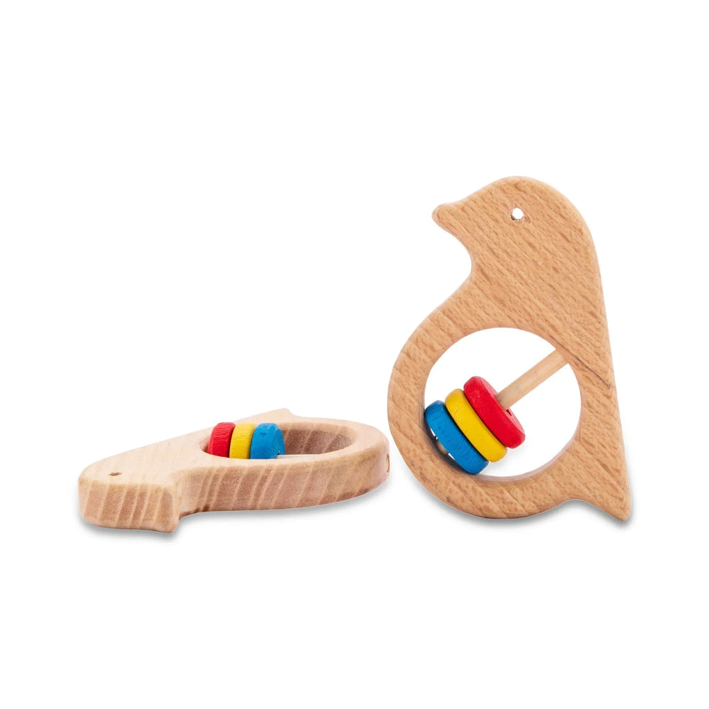 Wudly - Wooden Teether Sparrow - Naivri