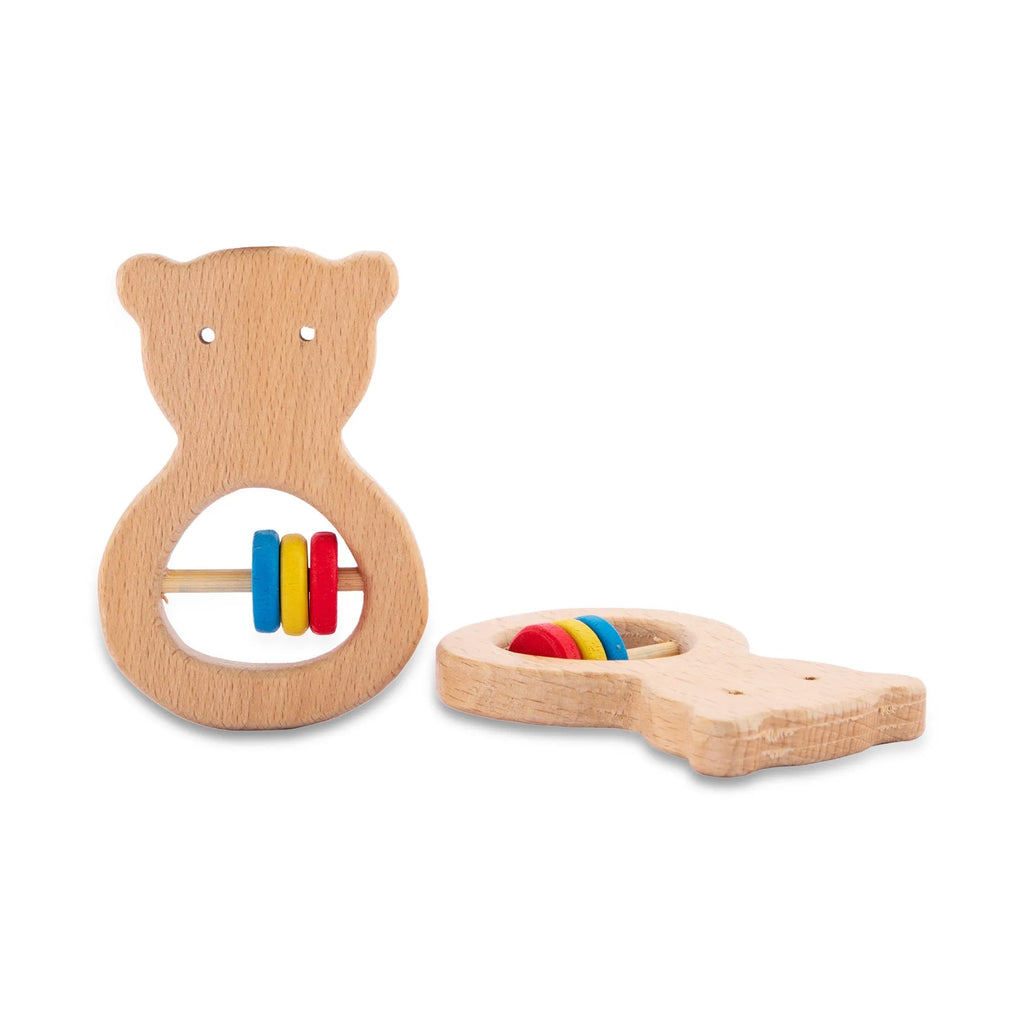 Wudly - Wooden Teether Teddy - Naivri