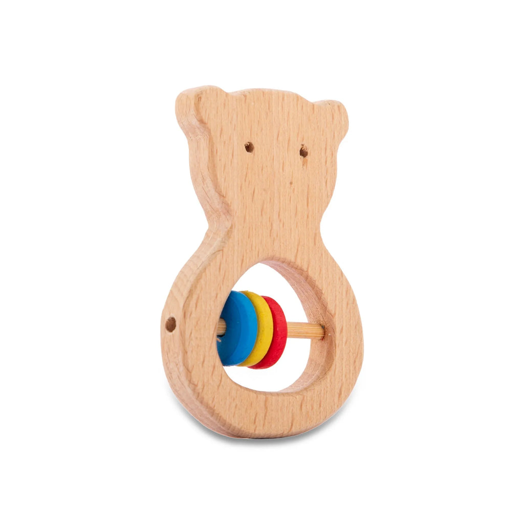 Wudly - Wooden Teether Teddy - Naivri