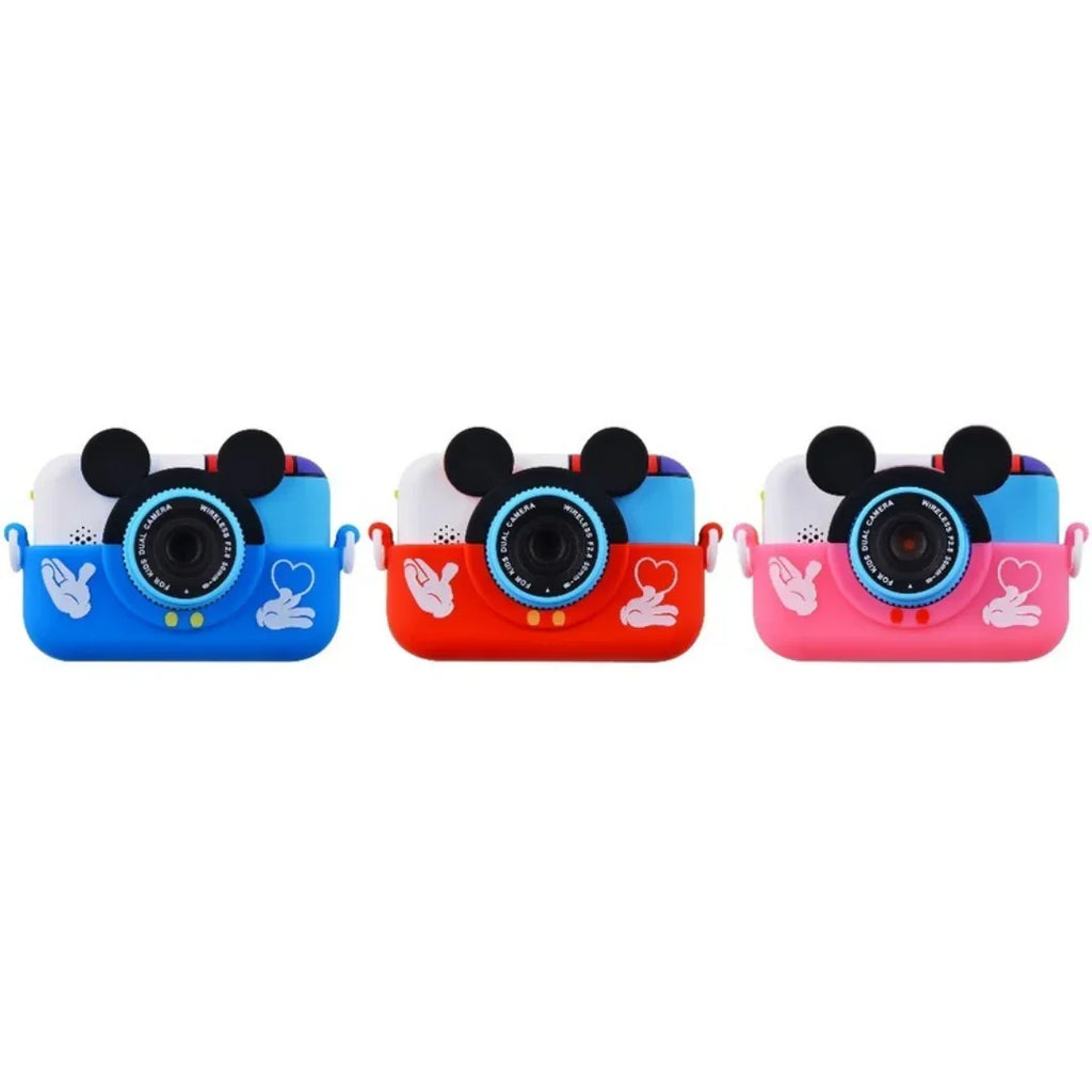 X18 2.0-Inch Full HD 1080p Mini Kids Digital Camera with Selfie Mode – Dual Lens, Games, MP3, for Boys and Girls Aged 6+ – Color May Vary - Naivri