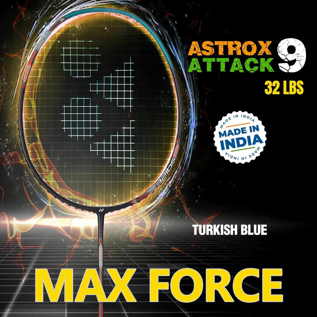 Yonex Badminton Racquet Astrox Attack 9 Multicolor - Naivri