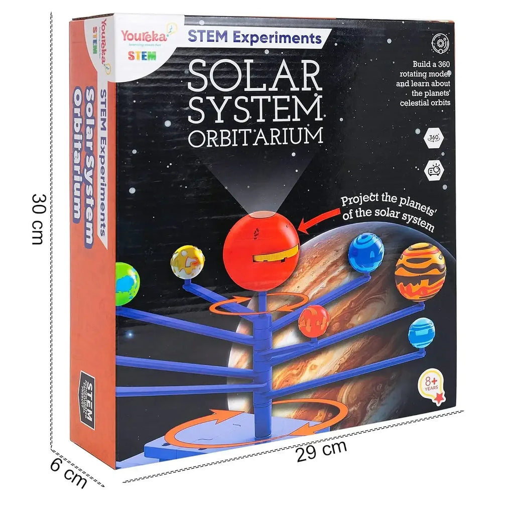 Youreka Planet Motion Model Kit – DIY Solar System Science Set for Kids (8Y+) - Naivri