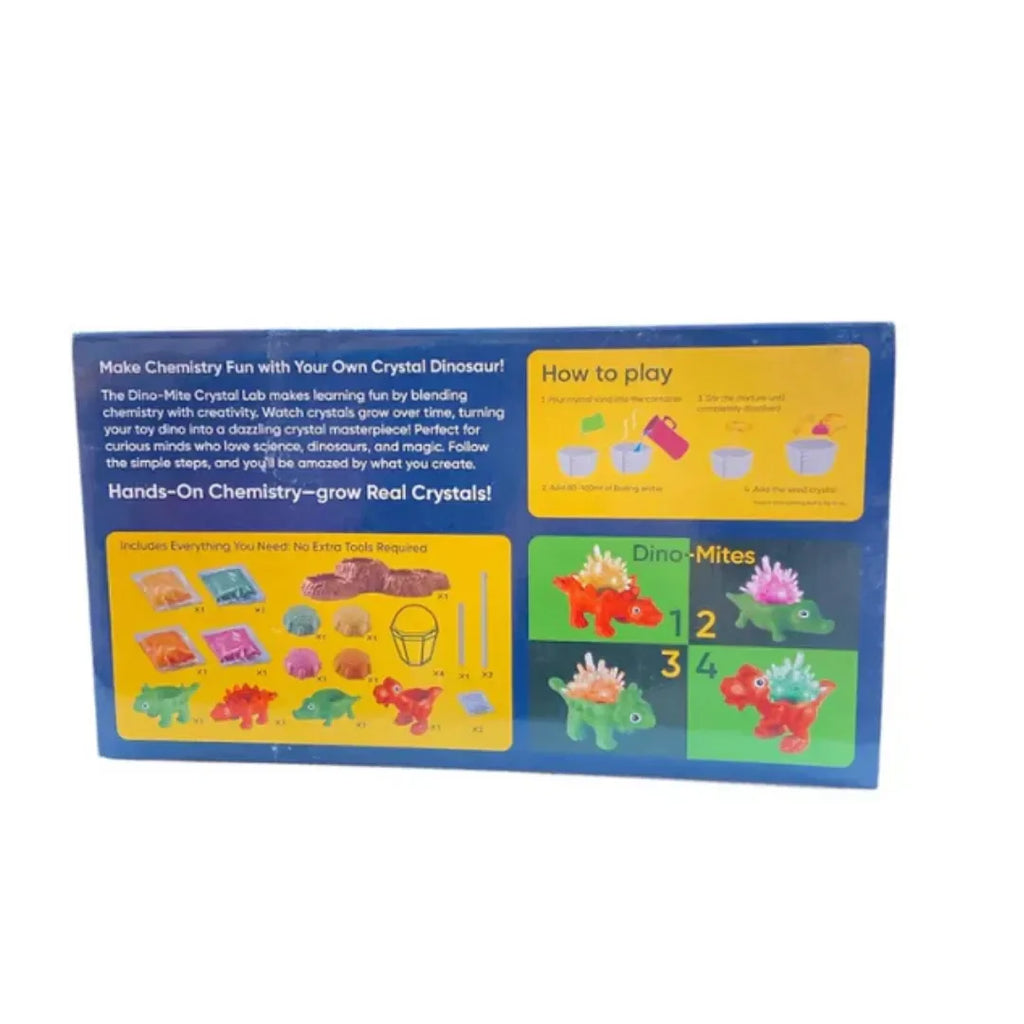Youreka STEM Chemistry Kit – Dino-Mite Crystal Lab (Ages 8+) - Naivri