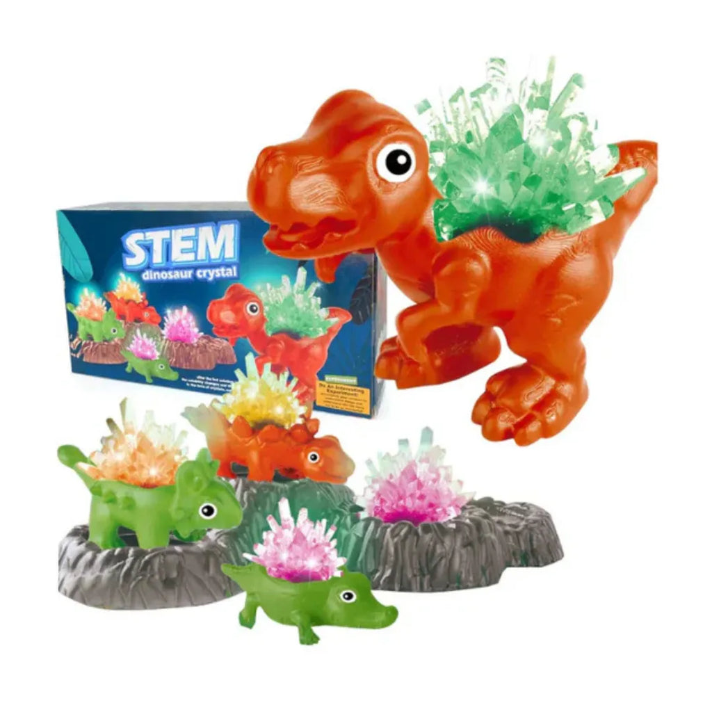 Youreka STEM Chemistry Kit – Dino-Mite Crystal Lab (Ages 8+) - Naivri