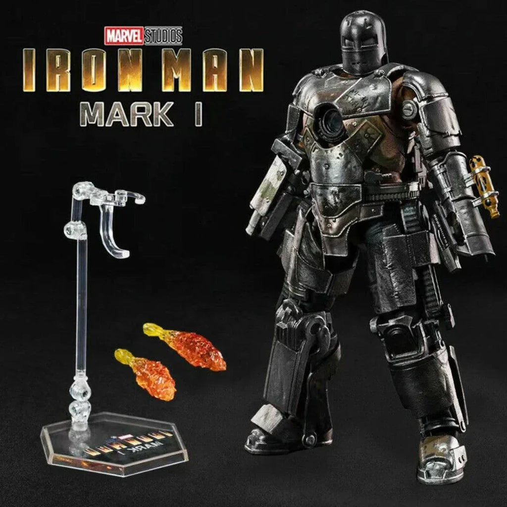 Zd Toys Iron Man Mark 1 Action Figure 7 Inches Collectible – Ages 14+ - Naivri