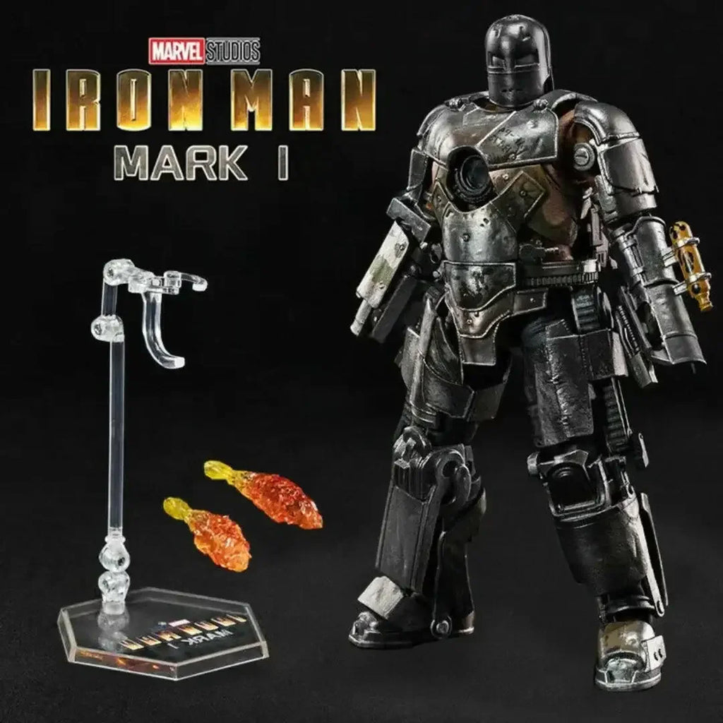 Zd Toys Iron Man Mark 1 Action Figure 7 Inches Collectible – Ages 14+ - Naivri