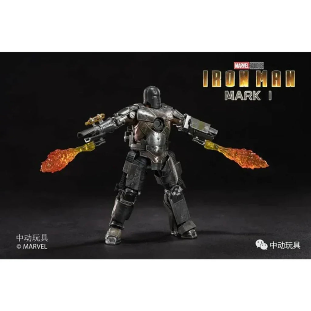 Zd Toys Iron Man Mark 1 Action Figure 7 Inches Collectible – Ages 14+ - Naivri