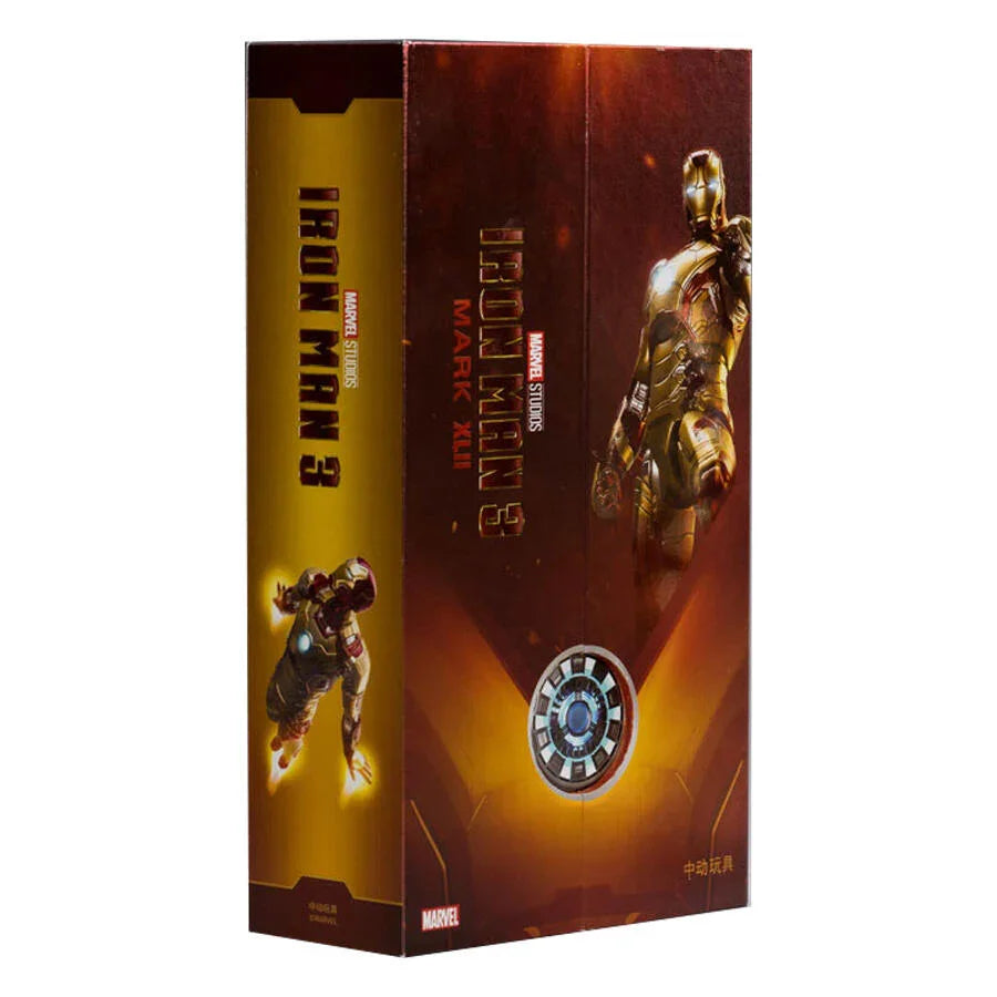 ZD Toys Iron Man Mark 42 Collectible Figure – Marvel 10th Anniversary Edition (15+ Years) - Naivri