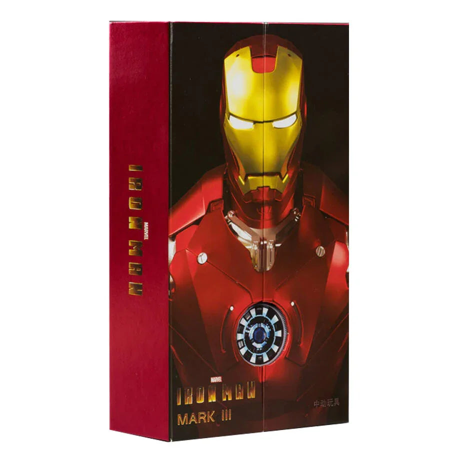 ZD Toys Iron Man Mark III Figure – Marvel 10th Anniversary Collector’s Edition (14+ Years) - Naivri