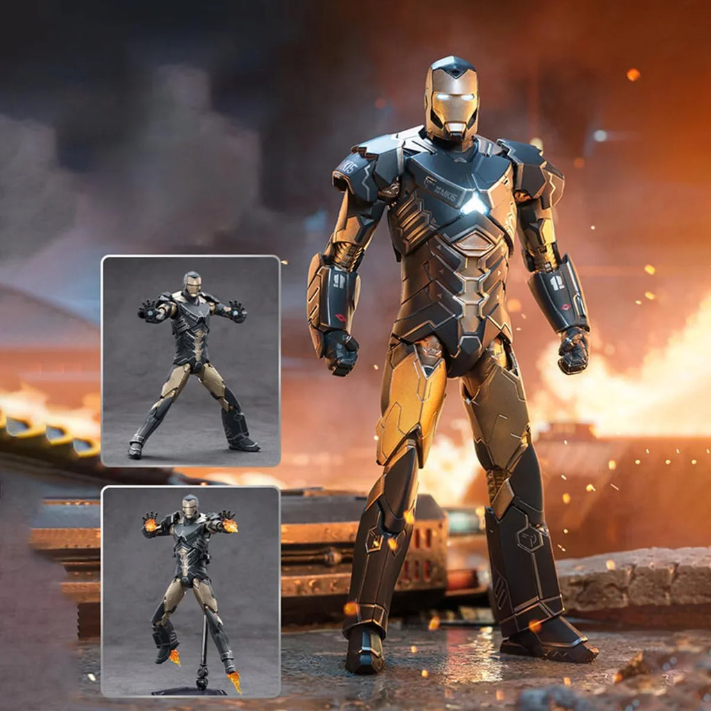 ZD Toys Iron Man MK15 Collectible Figure – 7-Inch Action Figure for Ages 15+ - Naivri