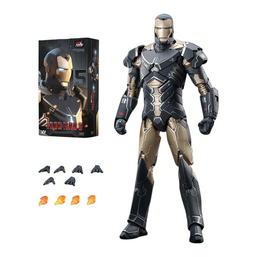ZD Toys Iron Man MK15 Collectible Figure – 7-Inch Action Figure for Ages 15+ - Naivri