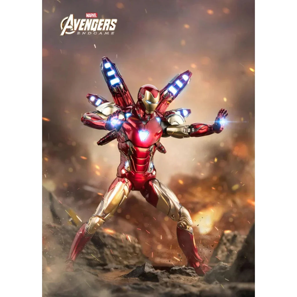 ZD Toys Iron Man MK85 Collectible Figure – Marvel Version 1.0 (15+ Years) - Naivri