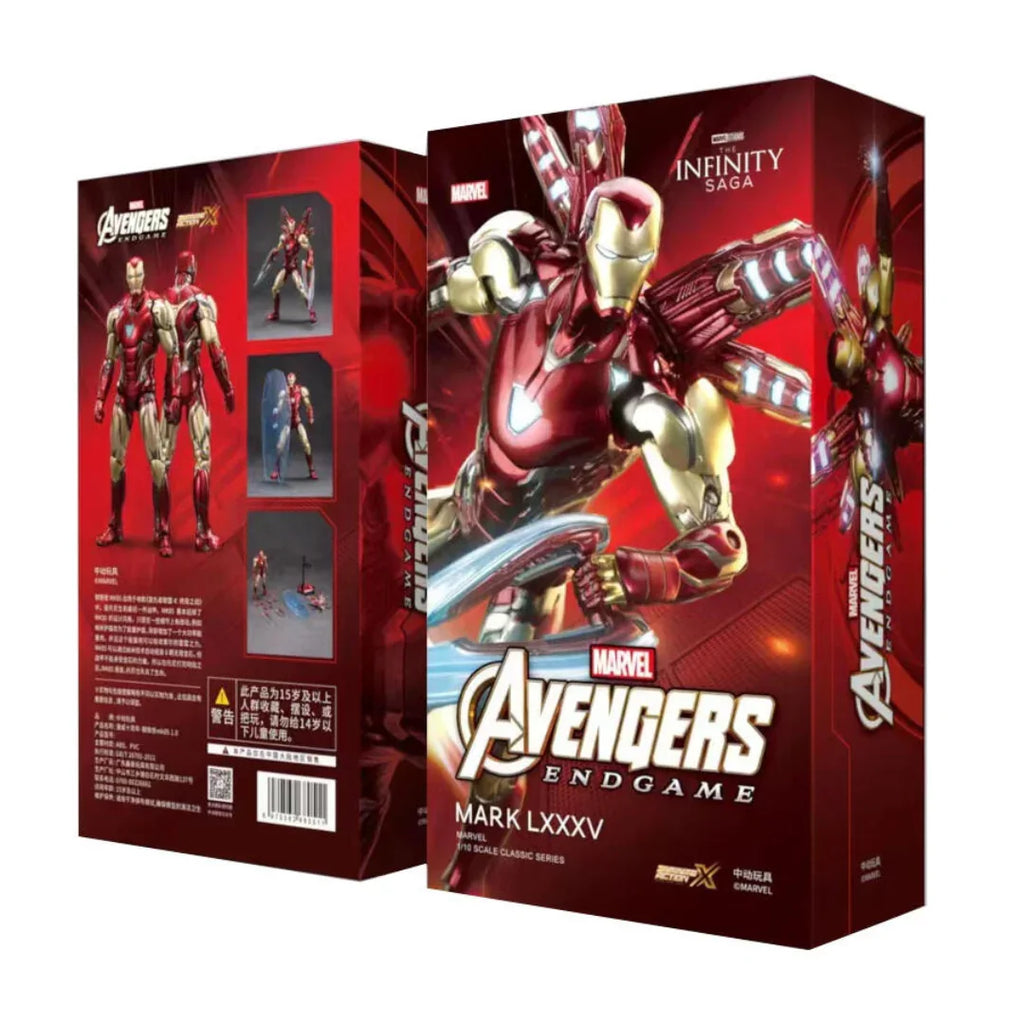 ZD Toys Iron Man MK85 Collectible Figure – Marvel Version 1.0 (15+ Years) - Naivri