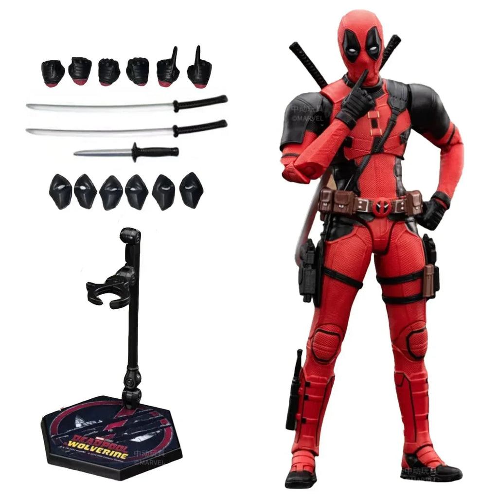ZD TOYS Marvel Deadpool and Wolverine Figure – Deadpool - Naivri