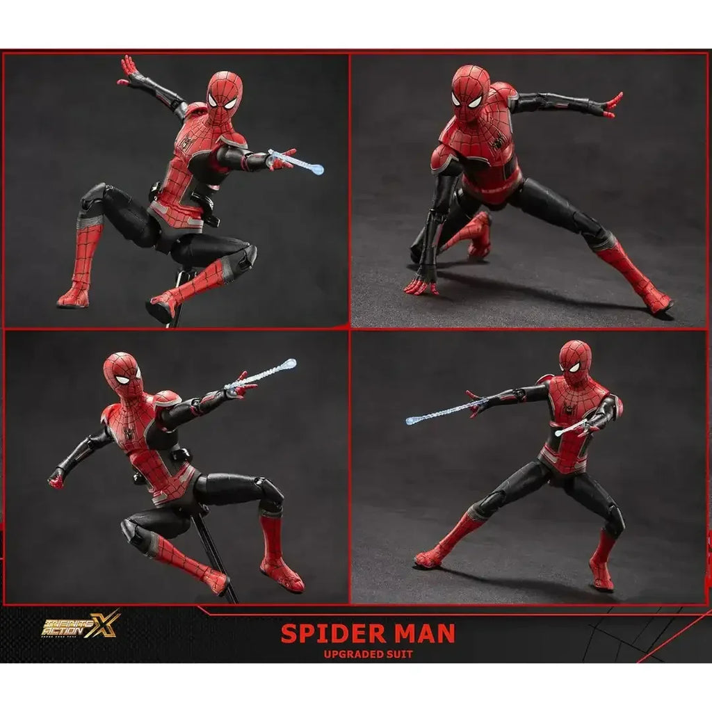ZD Toys Marvel Spider-Man Upgraded Suit Action Figure – 7-Inch Collectible for Ages 15+ - Naivri