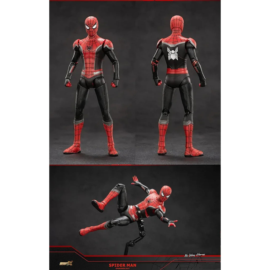 ZD Toys Marvel Spider-Man Upgraded Suit Action Figure – 7-Inch Collectible for Ages 15+ - Naivri