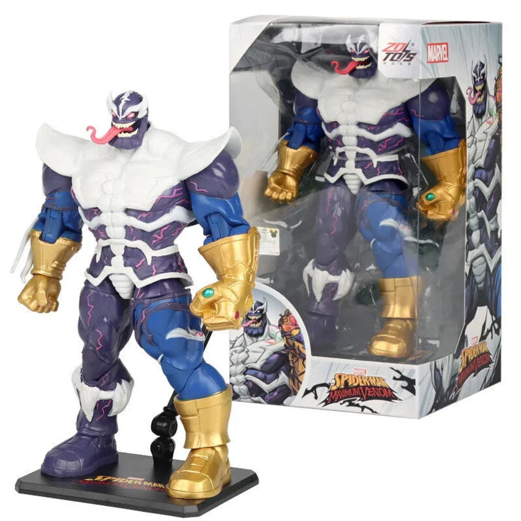 ZD TOYS Venomized Thanos (Maximum Venom Series) – 7″ PVC Action Figure - Naivri