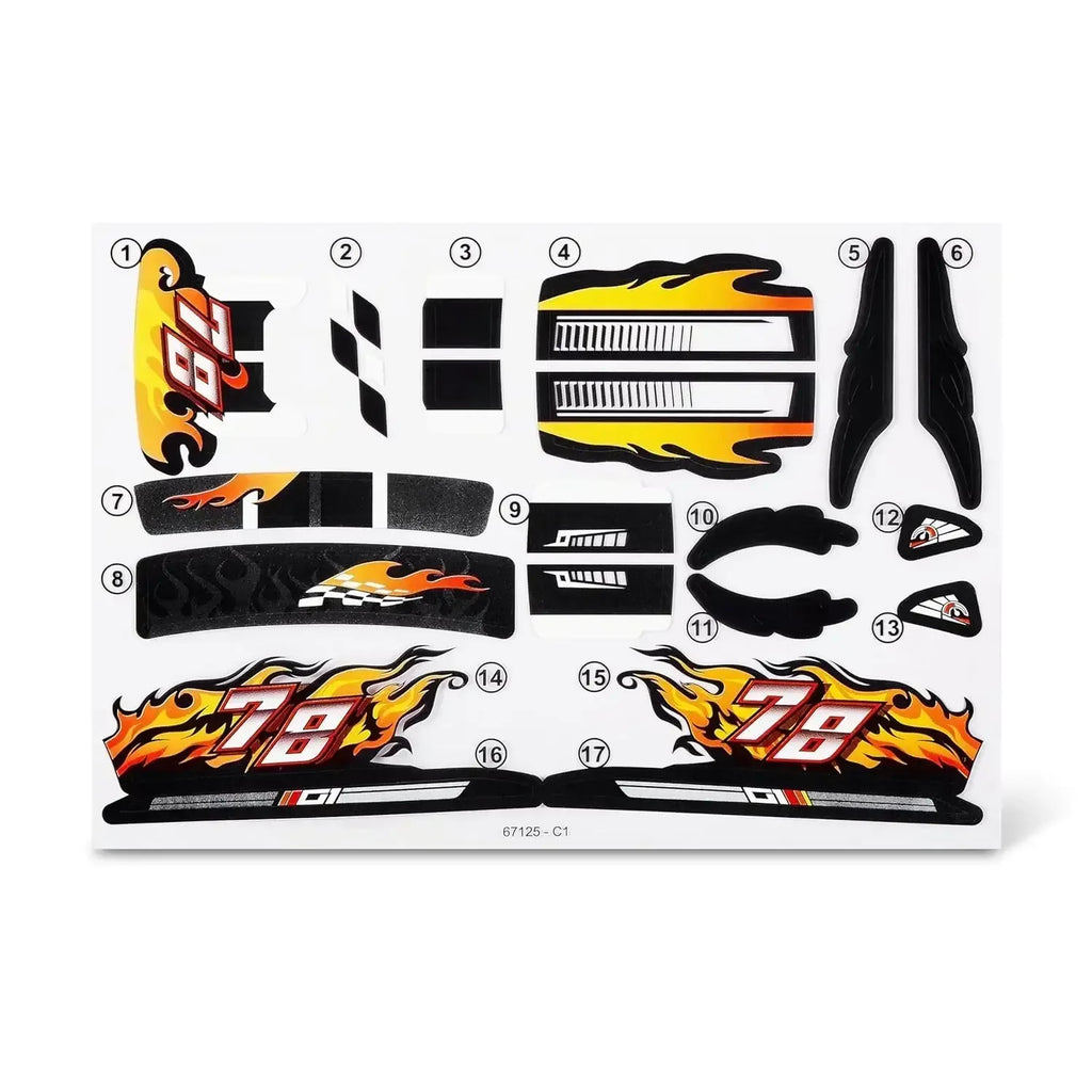 Zuru Metal Machines Speed Heroes – Customizable Race Car Set with Lights, Sounds & Surprises (Assorted) - Naivri