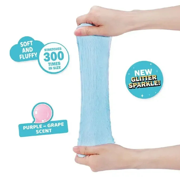 ZURU Oosh Fluffy Cotton Candy Sensory Compound – Stretchy Fluff Play (3 Years+) - Naivri