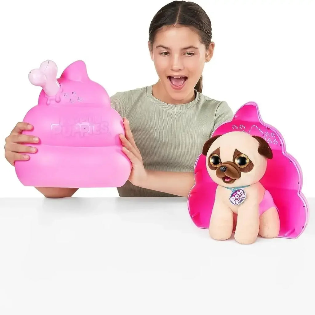 ZURU Pets Alive Interactive Pooping Puppy – Feed, Care & Play Fun (3+ Years) - Naivri